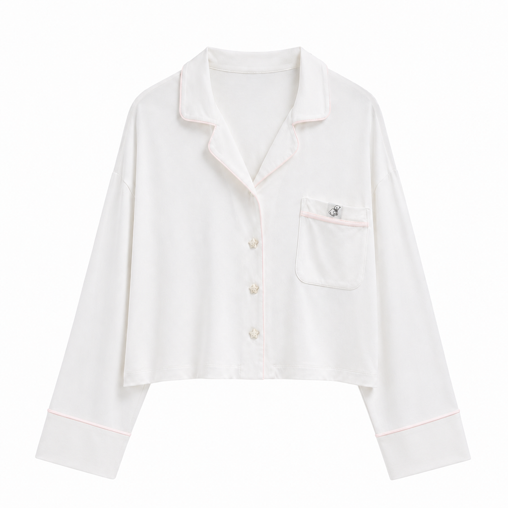 Fairy Dust White Pajama Set