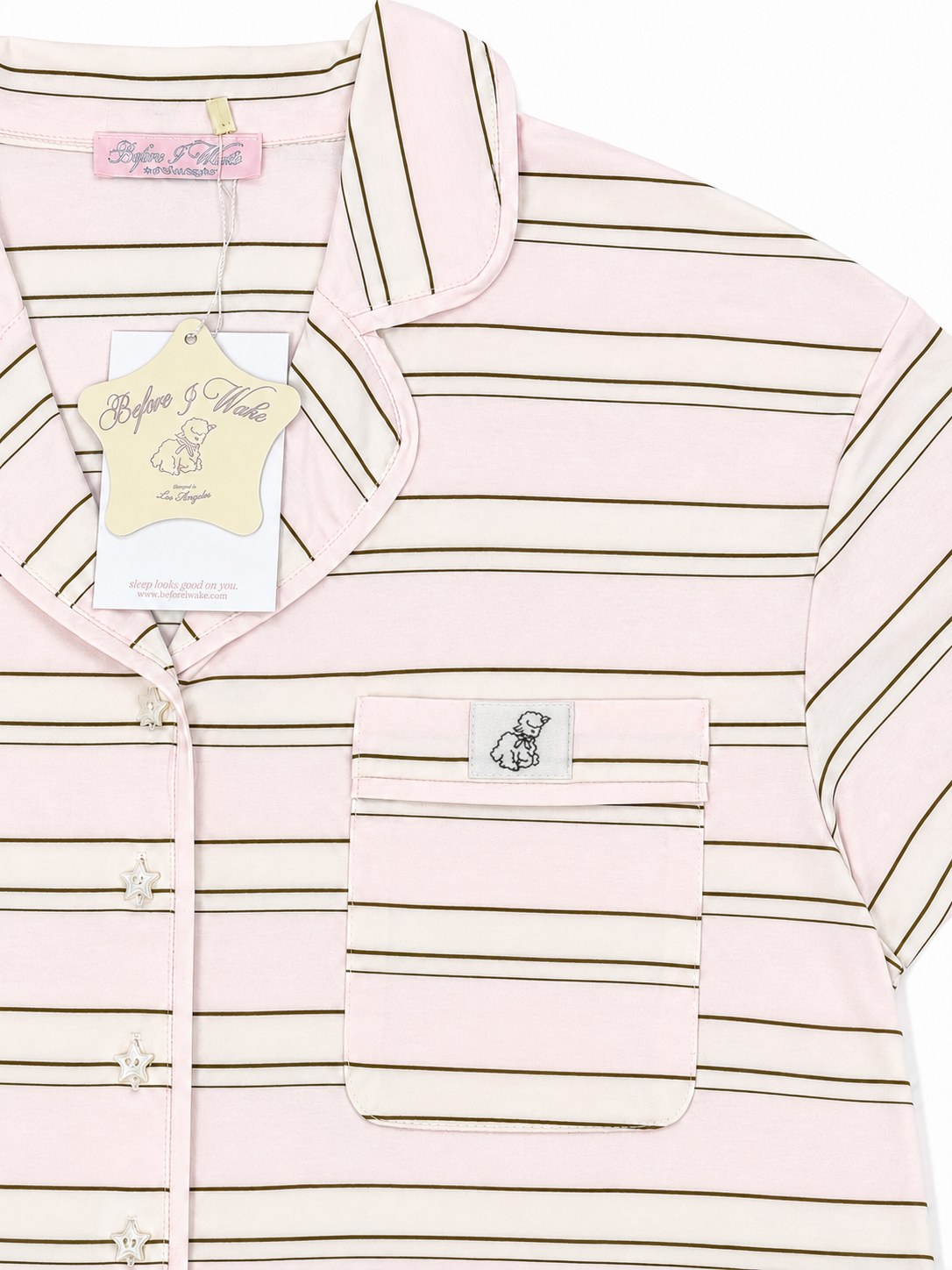 The Enchanted Striped Pajama Set